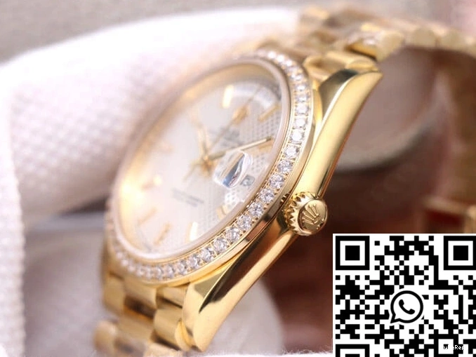 EW Day-Date Silver Dial Factory Rolex M228348RBR-0005 0413